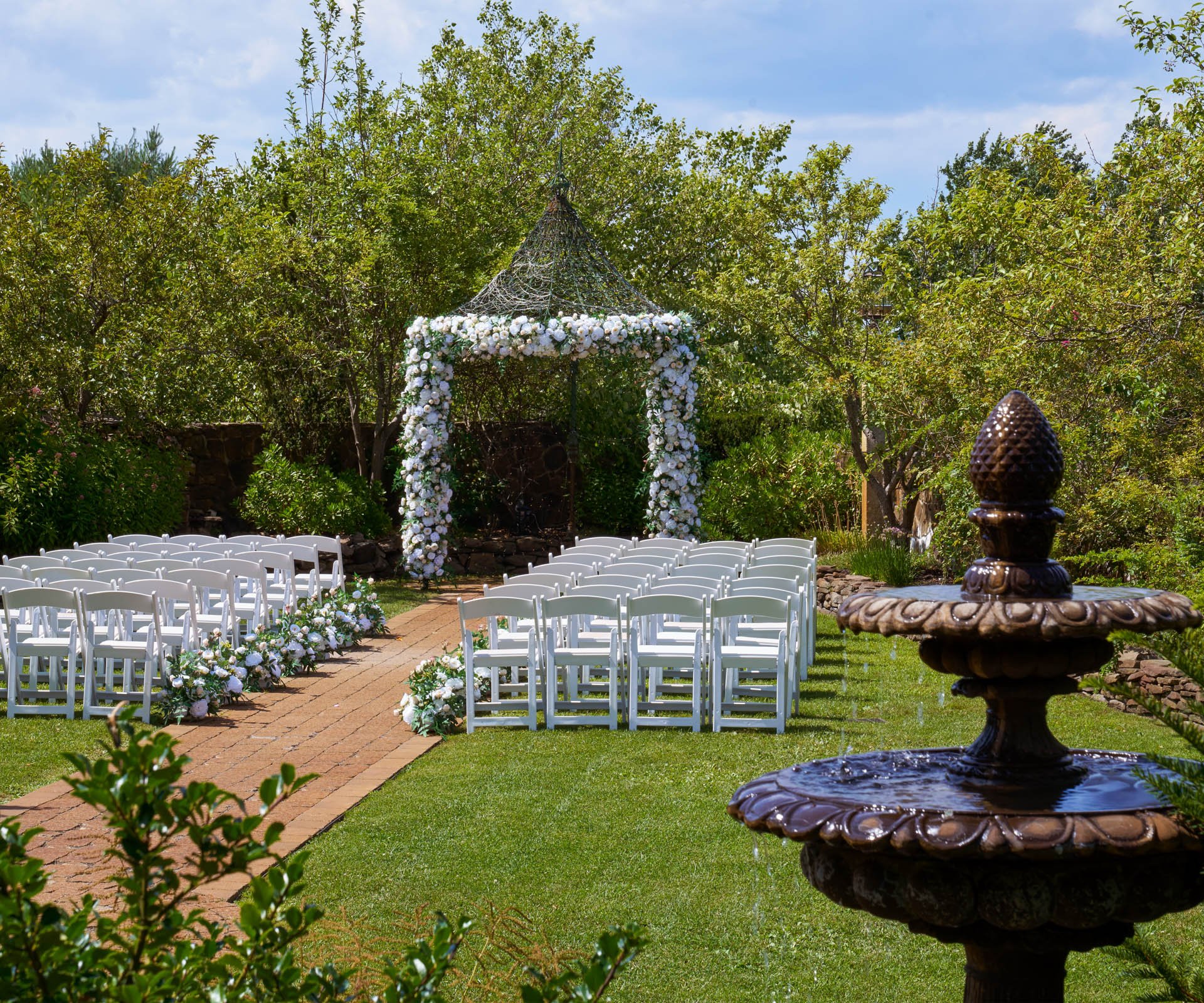 1 - Granite Rose - GRAR - Embassy Terrace - Outdoor Ceremony