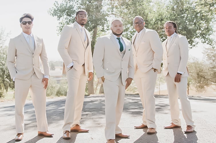 Groom and his Groomsmen