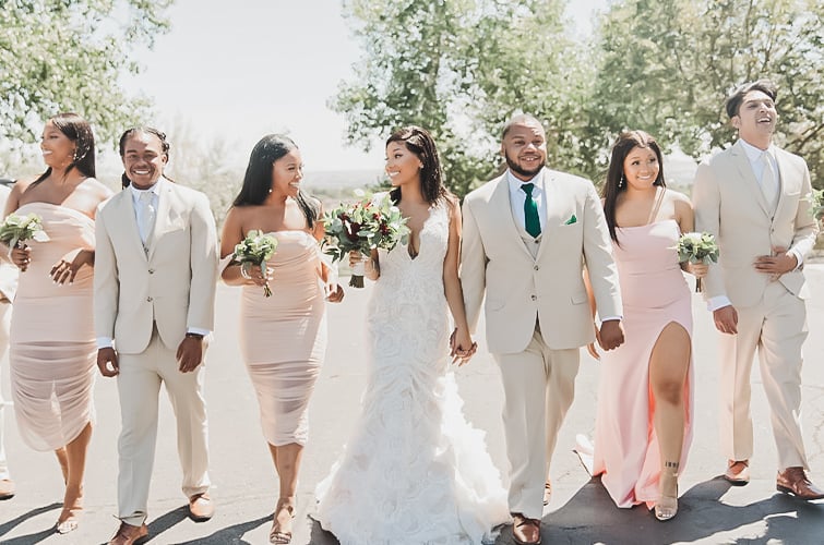 Wedding Party at Brittany Hill by Wedgewood Weddings