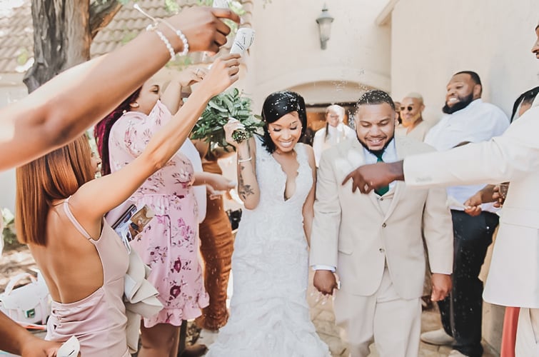 Final Send-Off of the Wedding