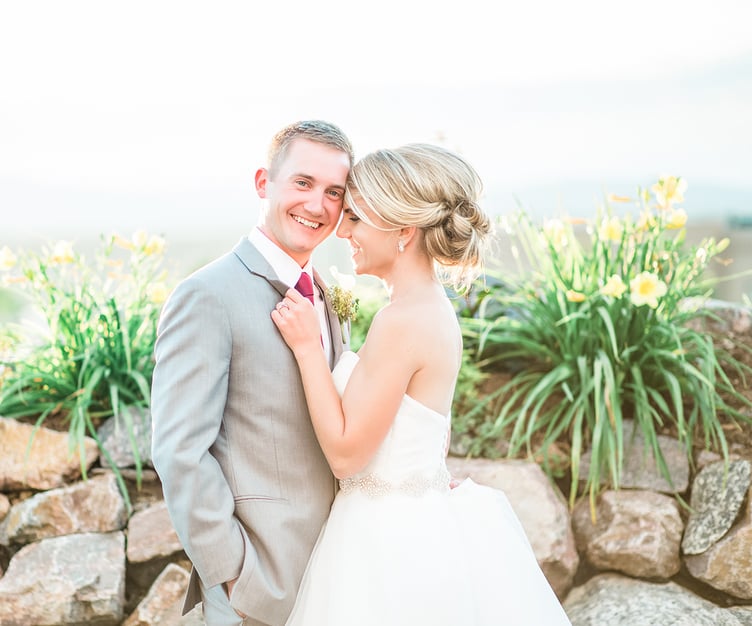 Denver area wedding venue Ashley Ridge boasts Rocky Mountain views