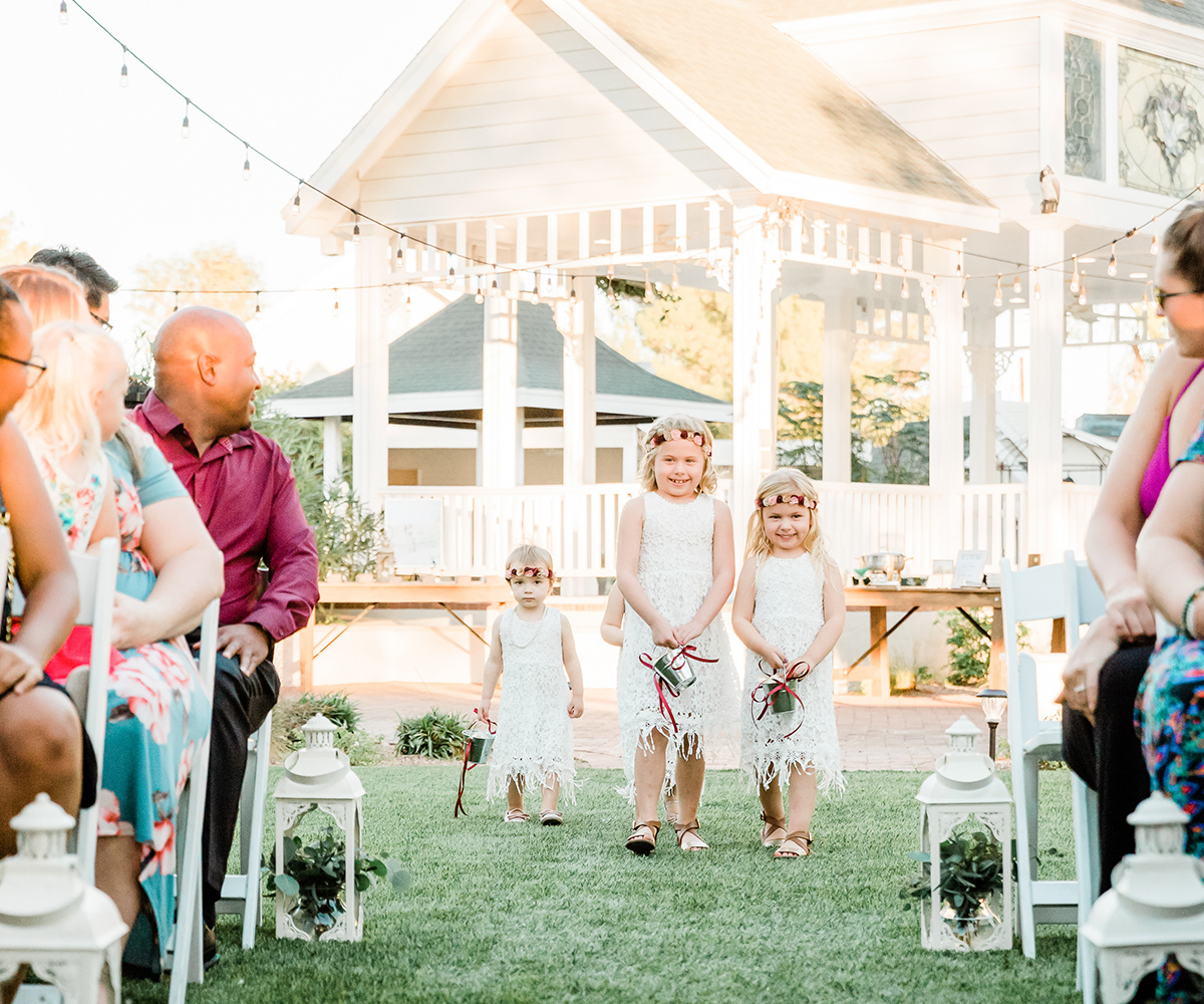 Sweet Flower Girls | Lindsay Grove by Wedgewood Weddings 