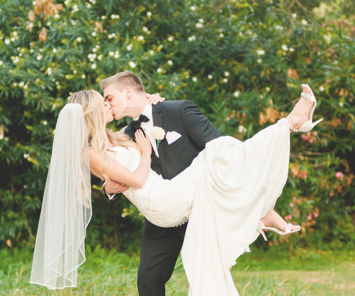 Loving Dip Kiss at Redwood Canyon - Bay Area, CA