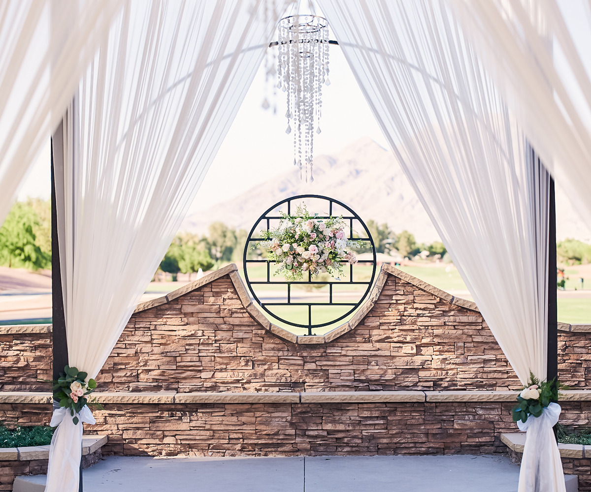 The Altar on the Terrace is one of the more popular ceremonies options