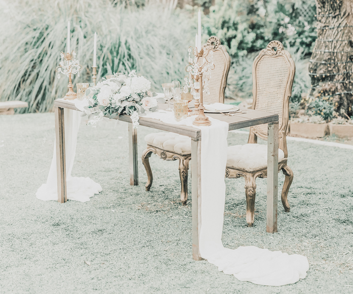 The Orchard by Wedgewood Weddings Sweetheart Table