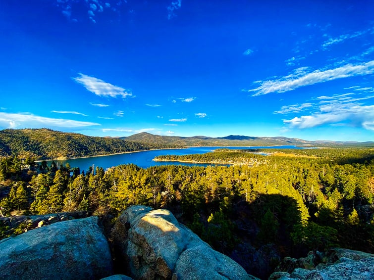 Beautiful Big Bear Lake in California