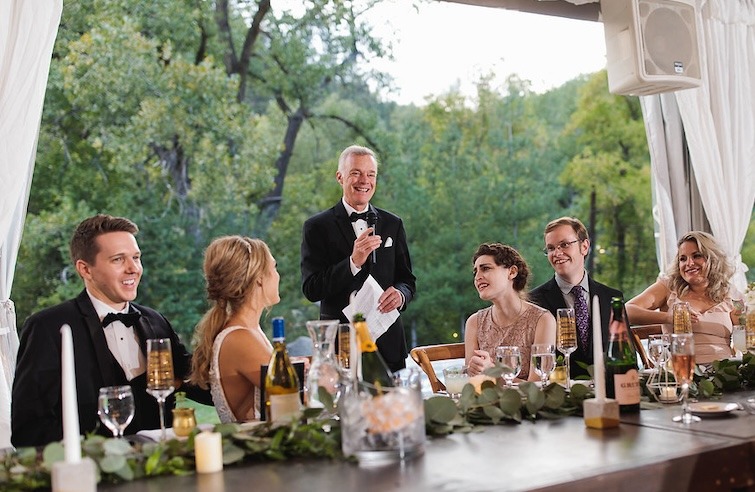 FOB Speech at Boulder Creek by Wedgewood Weddings