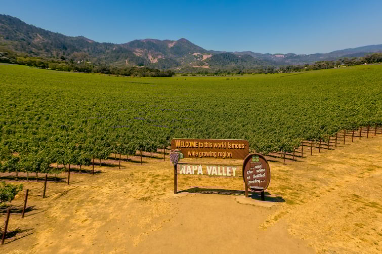 Napa Valley Wine Country in Northern California