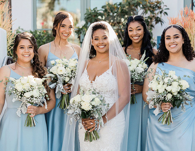 Wedding party at San Clemente Shore by Wedgewood Weddings