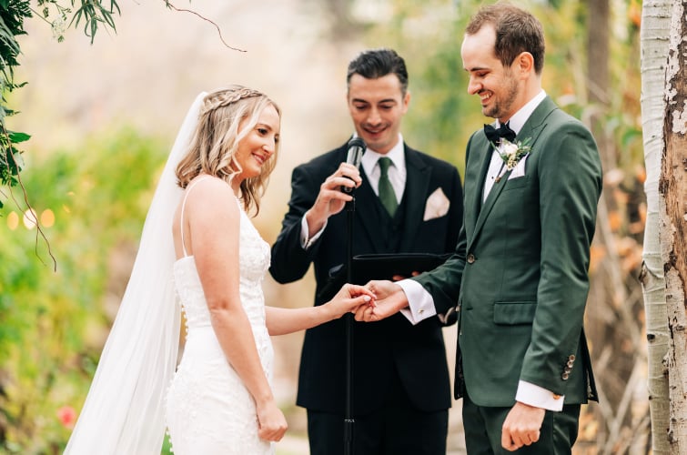 Fall Wedding at Boulder Creek by Wedgewood Weddings