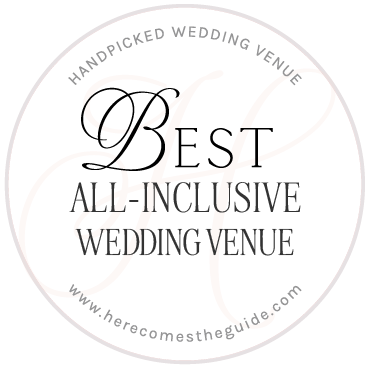 All-Inclusive Venue Award by Here Comes the Guide to Wedgewood Weddings 