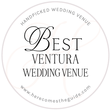 Best Venue in Ventura Award by Here Comes the Guide to Wedgewood Weddings 