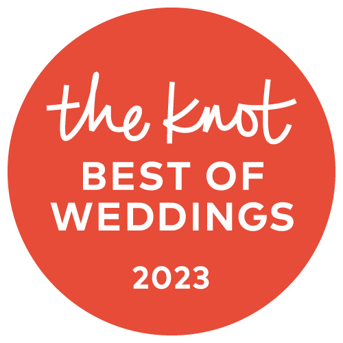 Recepient of the 2023 Best of Weddings Award to Wedgewood Weddings by The Knot 