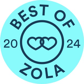 2024 Best of Weddings & Events Award to Wedgewood Weddings Given by Zola