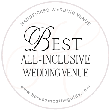 All-Inclusive Venue Award by Here Comes the Guide to Wedgewood Weddings 