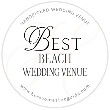 Best Beach Venue Award by Here Comes the Guide to Wedgewood Weddings 