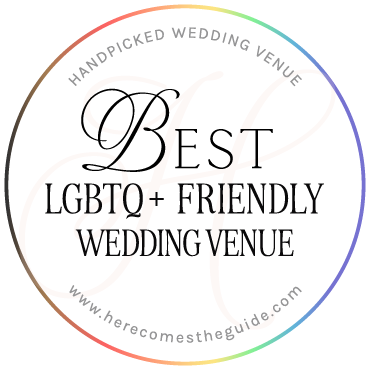 Best LGBTQ+ Wedding Venue Award by Here Comes the Guide to Wedgewood Weddings 