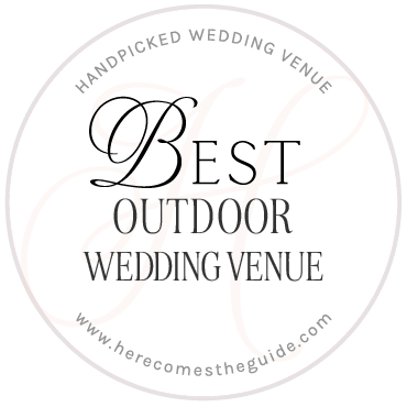 Best Outdoor Wedding Venue Award by Here Comes the Guide to Wedgewood Weddings 