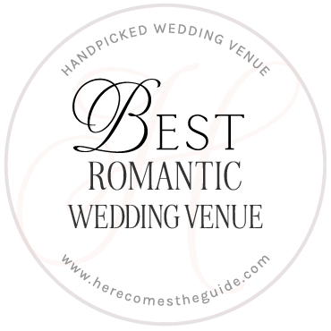 Best Romantic Wedding Venue Award by Here Comes the Guide to Wedgewood Weddings 
