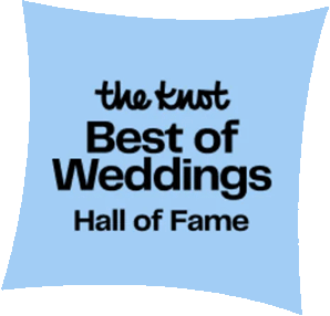 The Hall of Fame Award to Wedgewood Weddings by The Knot 