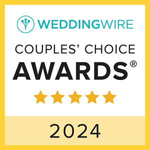 WeddingWire Couples Choice Award 2024 to Wedgewood Weddings 