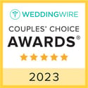 2023 WeddingWire Couples' Choice Awards® Winner