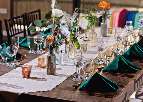 Elite Table Scape with Custom Décor