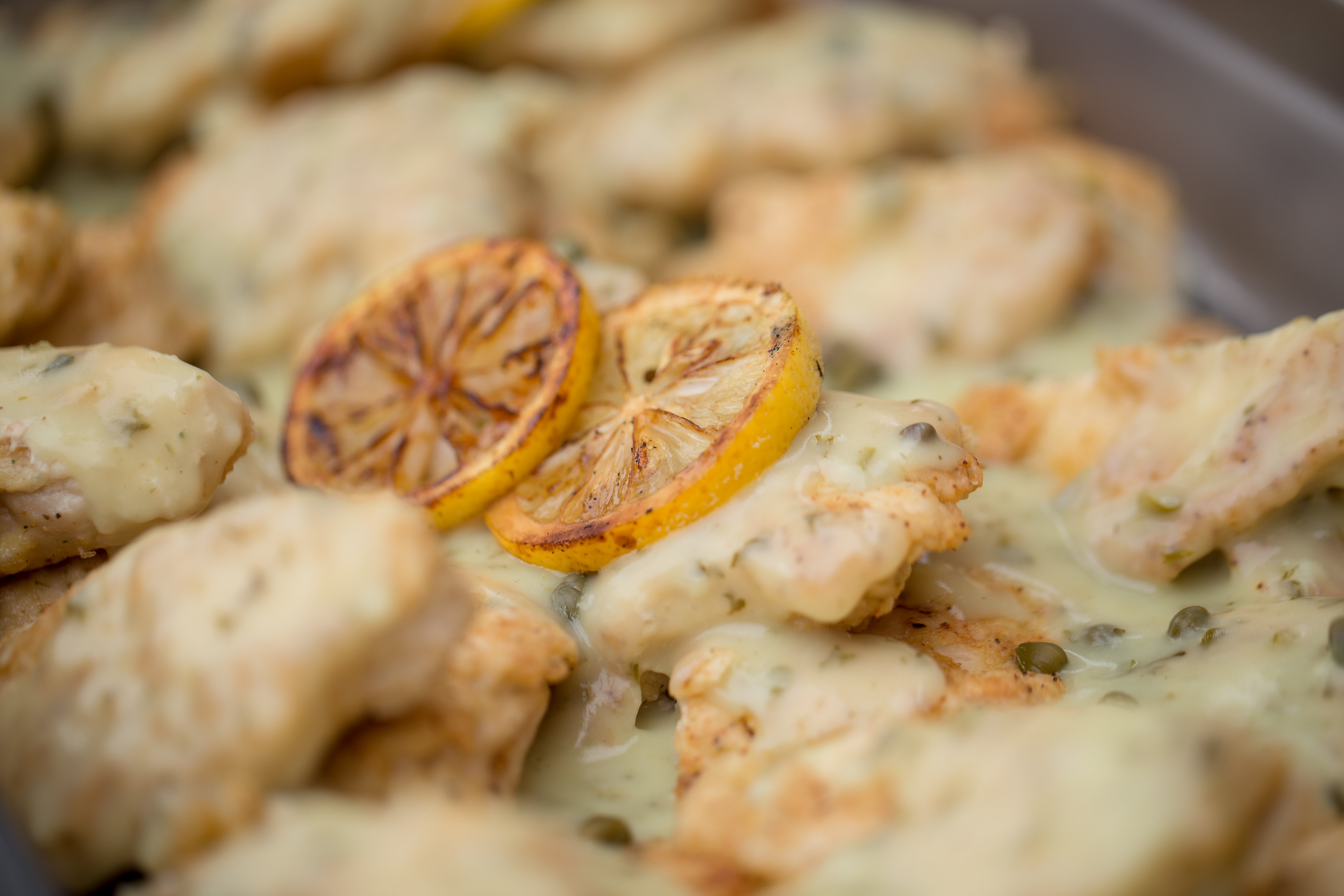 Lemon chicken piccata