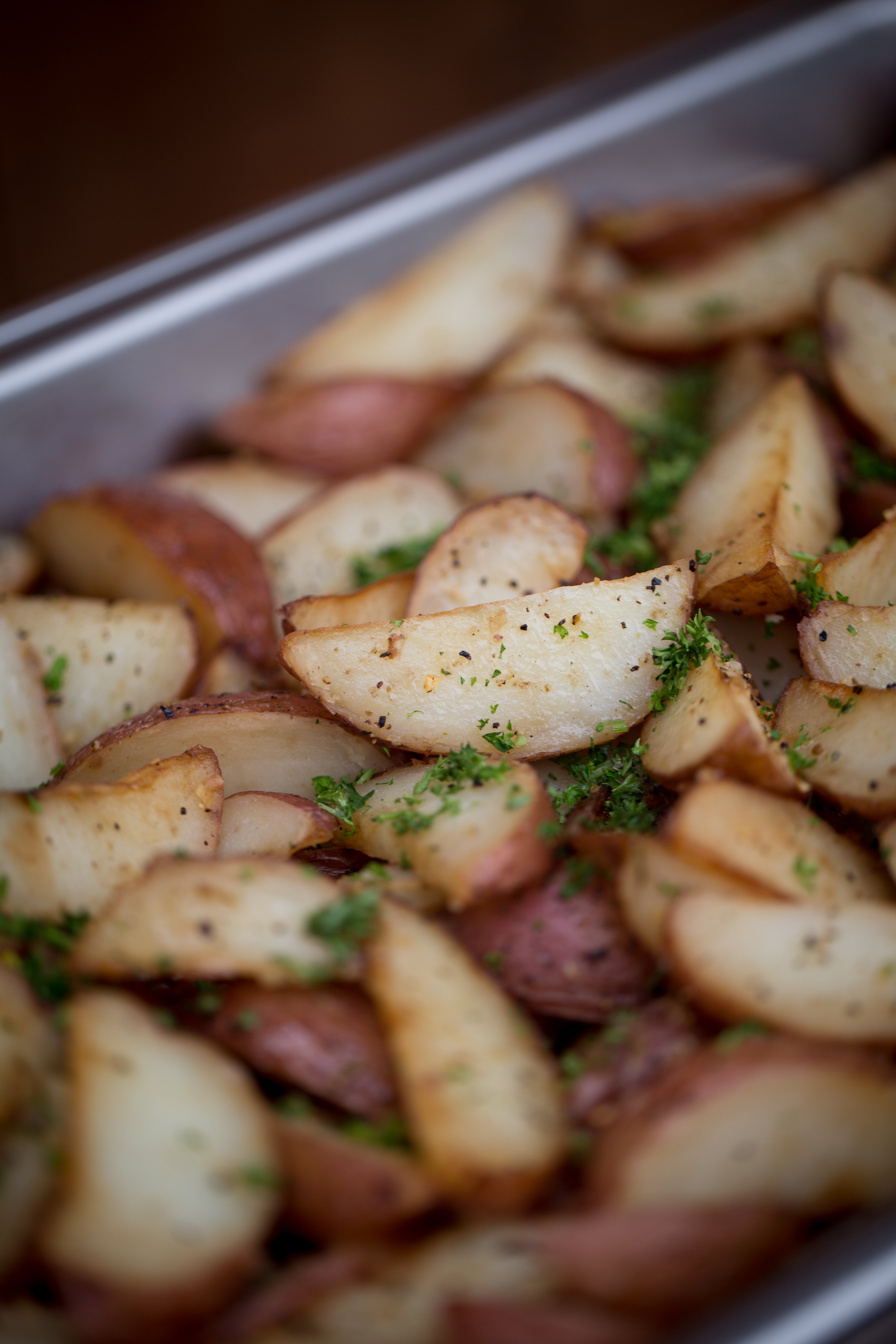 Roasted red potatoes