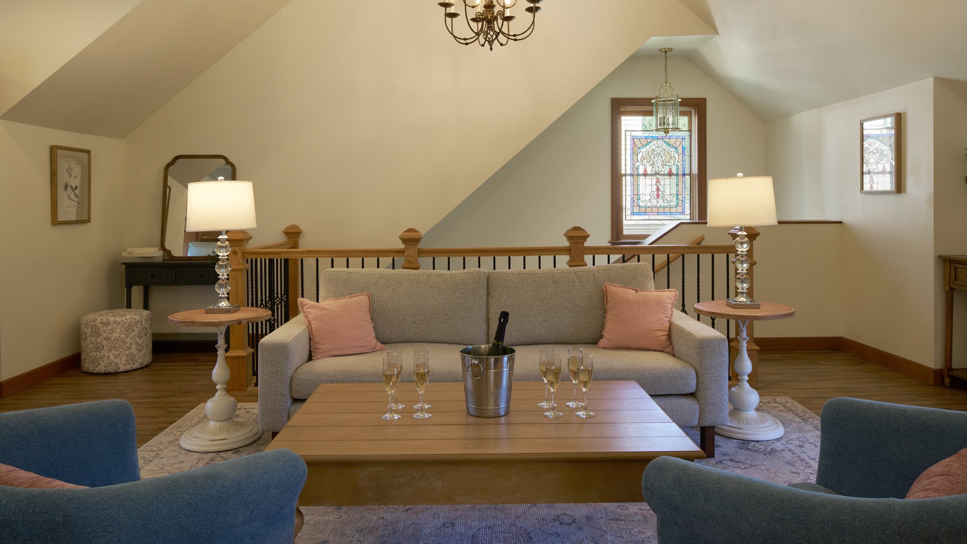 23 - Alexander Homestead by Wedgewood Weddings - Magnolia Lounge - Get Ready Suite