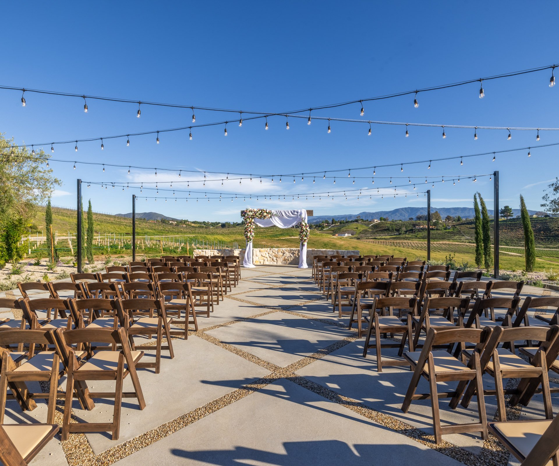 2 - Truffle Pig Winery - TRUF - The Courtyard - Ceremony Site