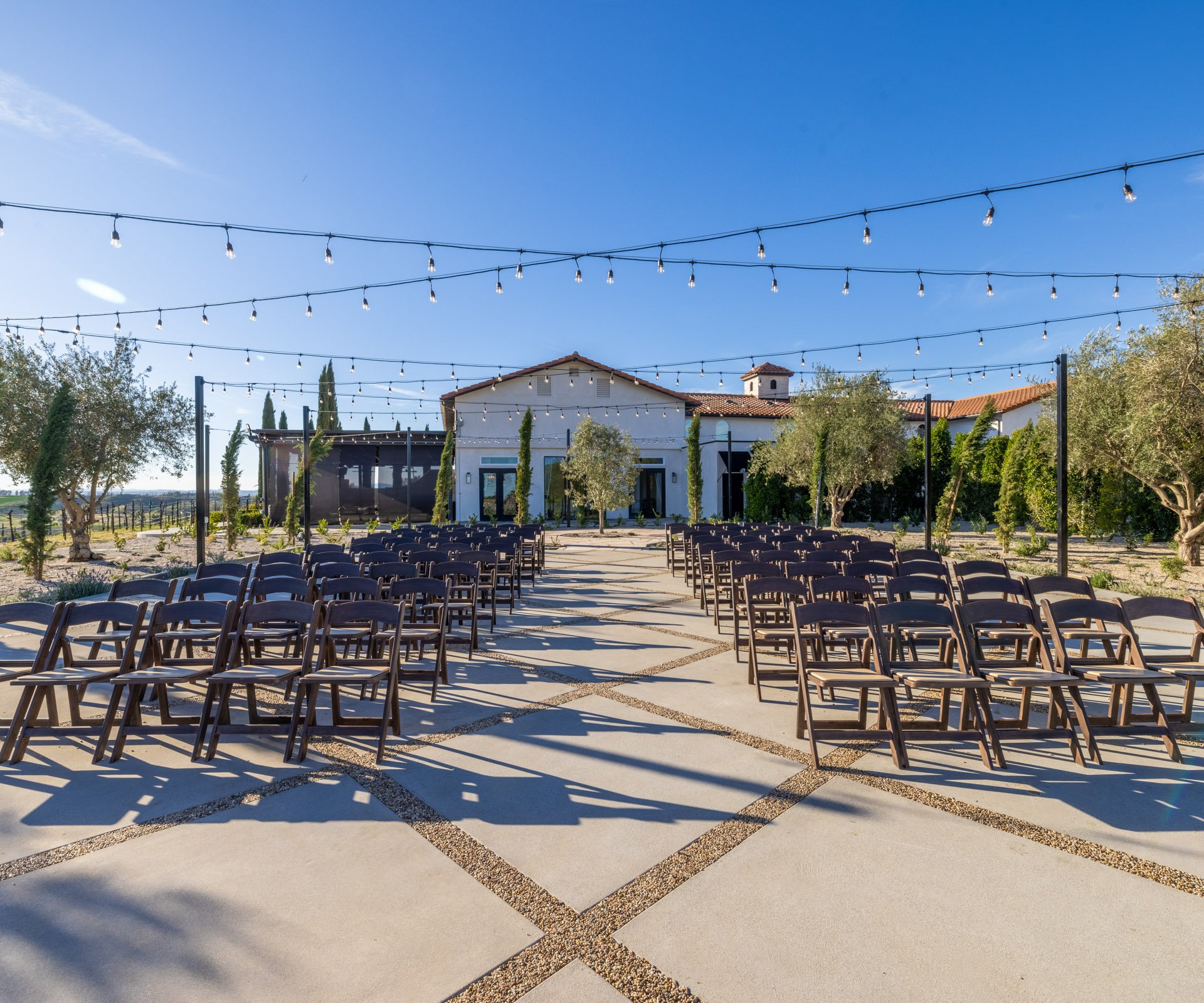 3 - Truffle Pig Winery - TRUF - The Courtyard - Ceremony Site