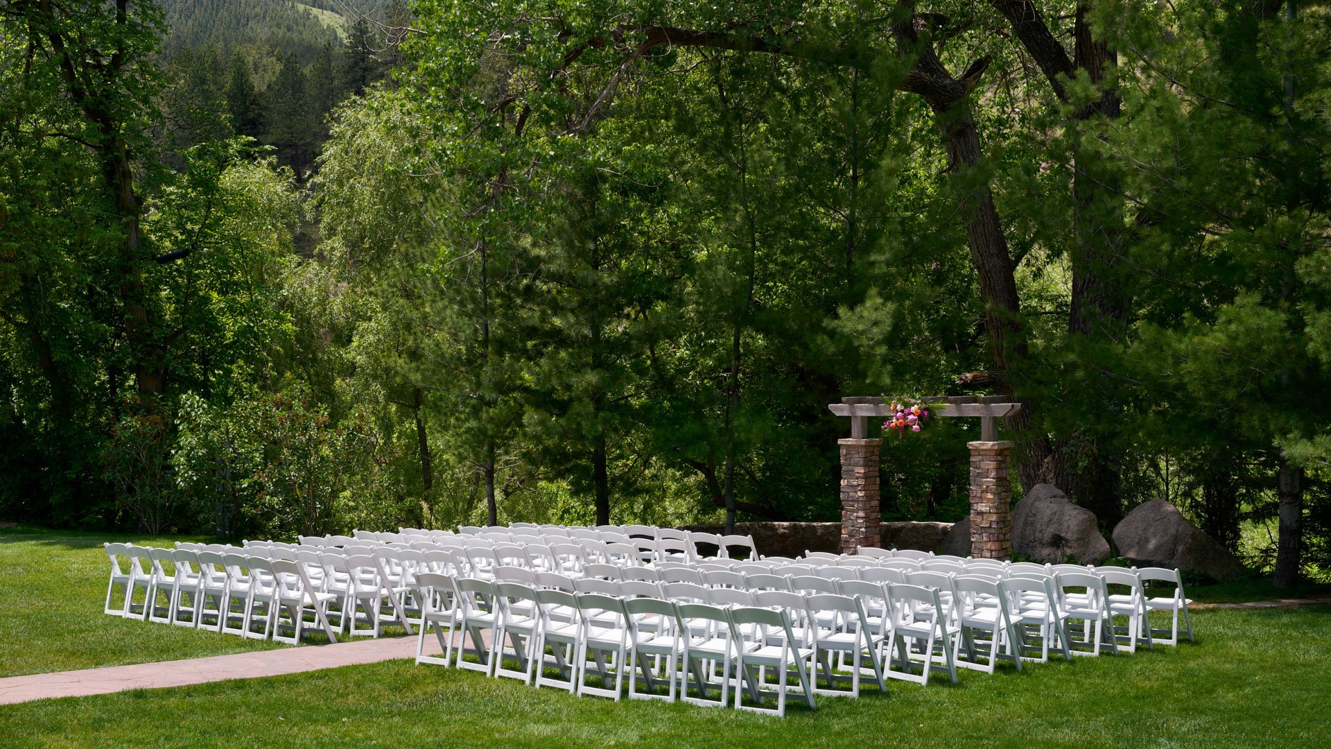 9 - Boulder Creek - BORC - Main Ceremony Lawn - Ceremony