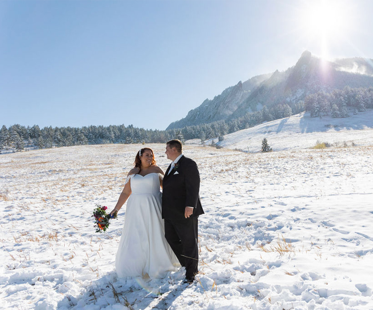 Rustic & Chic Weddings at Boulder Creek, Boulder's Hidden Gem for Winter Weddings