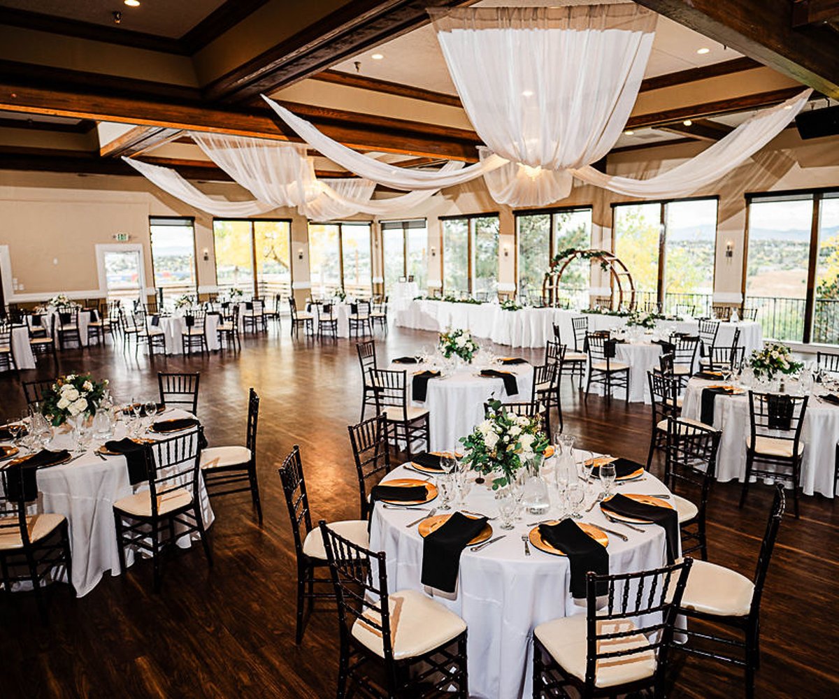 Grand hall with draping - Brittany Hill by Wedgewood Weddings