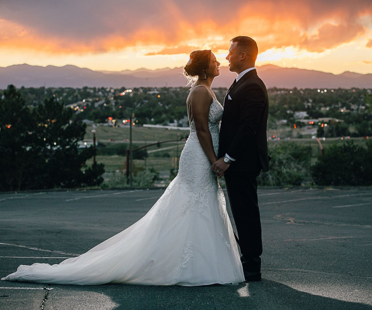 Sunset at Brittany Hill by Wedgewood Weddings