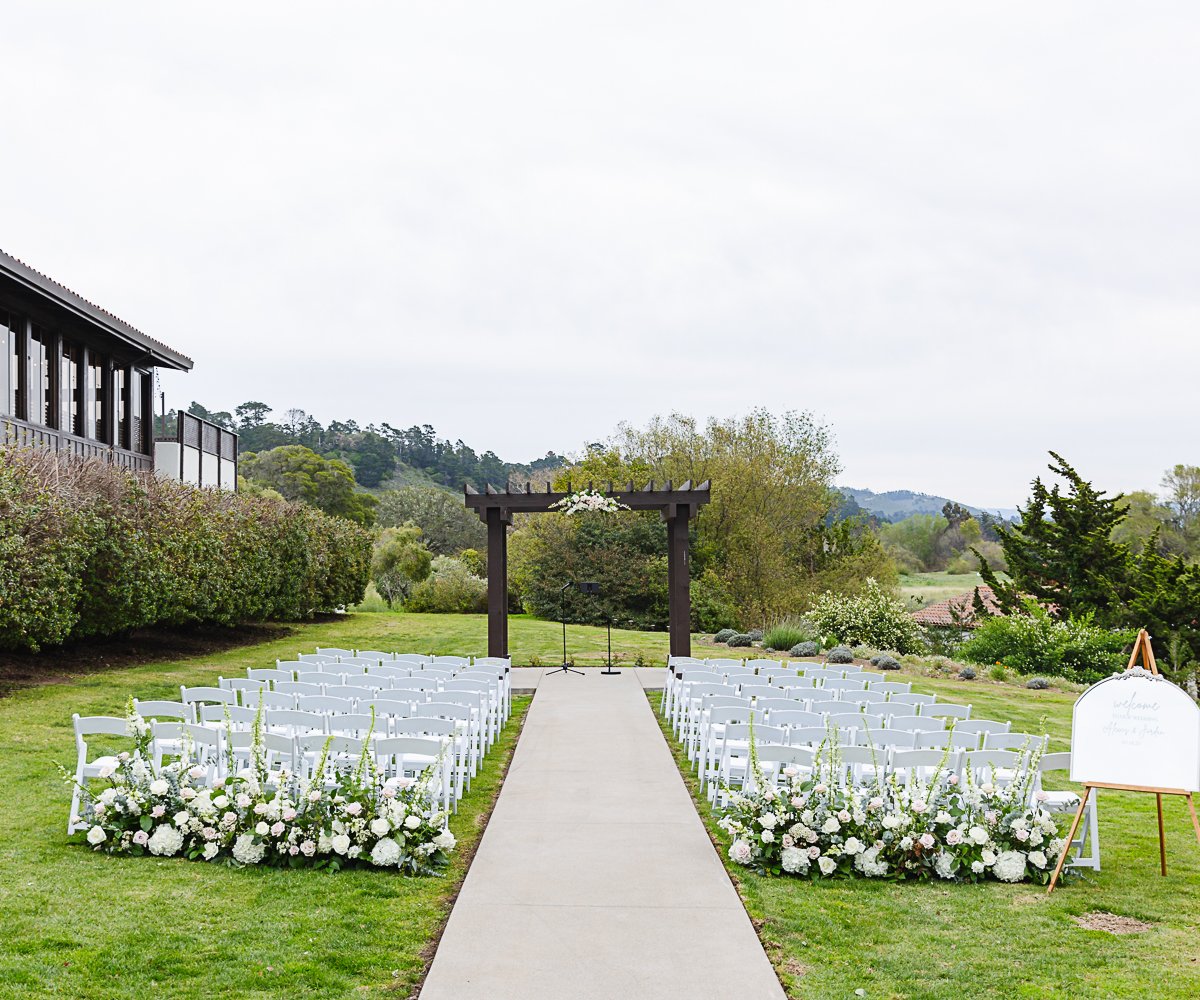 Garden ceremony with floral - Carmel Fields by Wedgewood Weddings