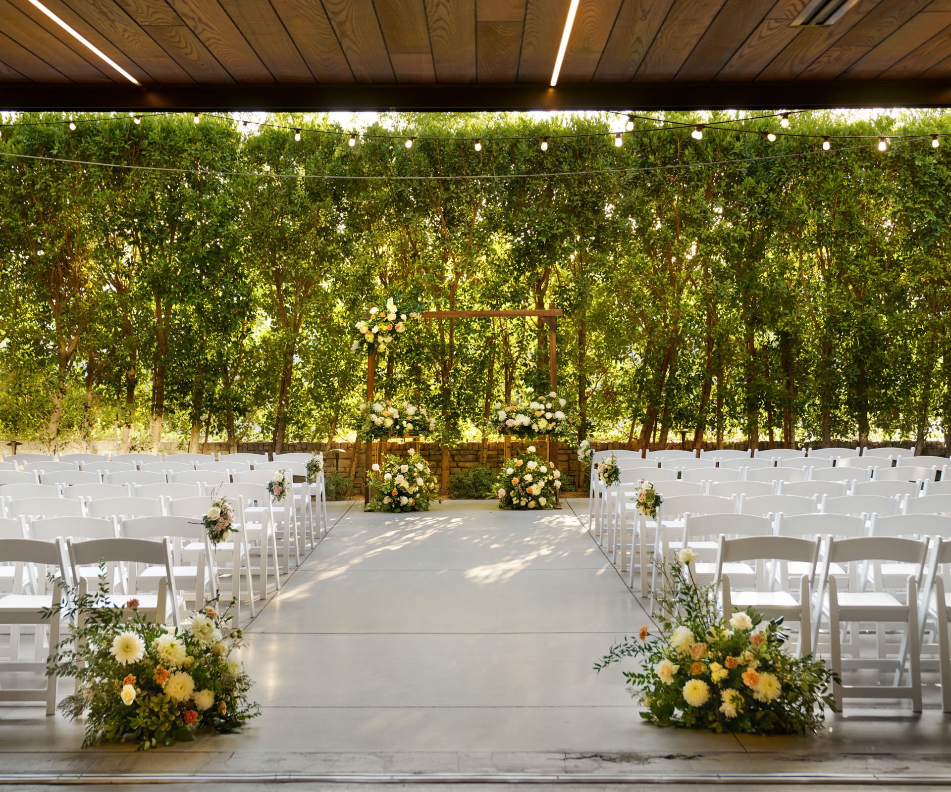 1 - Clayton House - CLAY - Porch Ceremony - Outdoor Ceremony