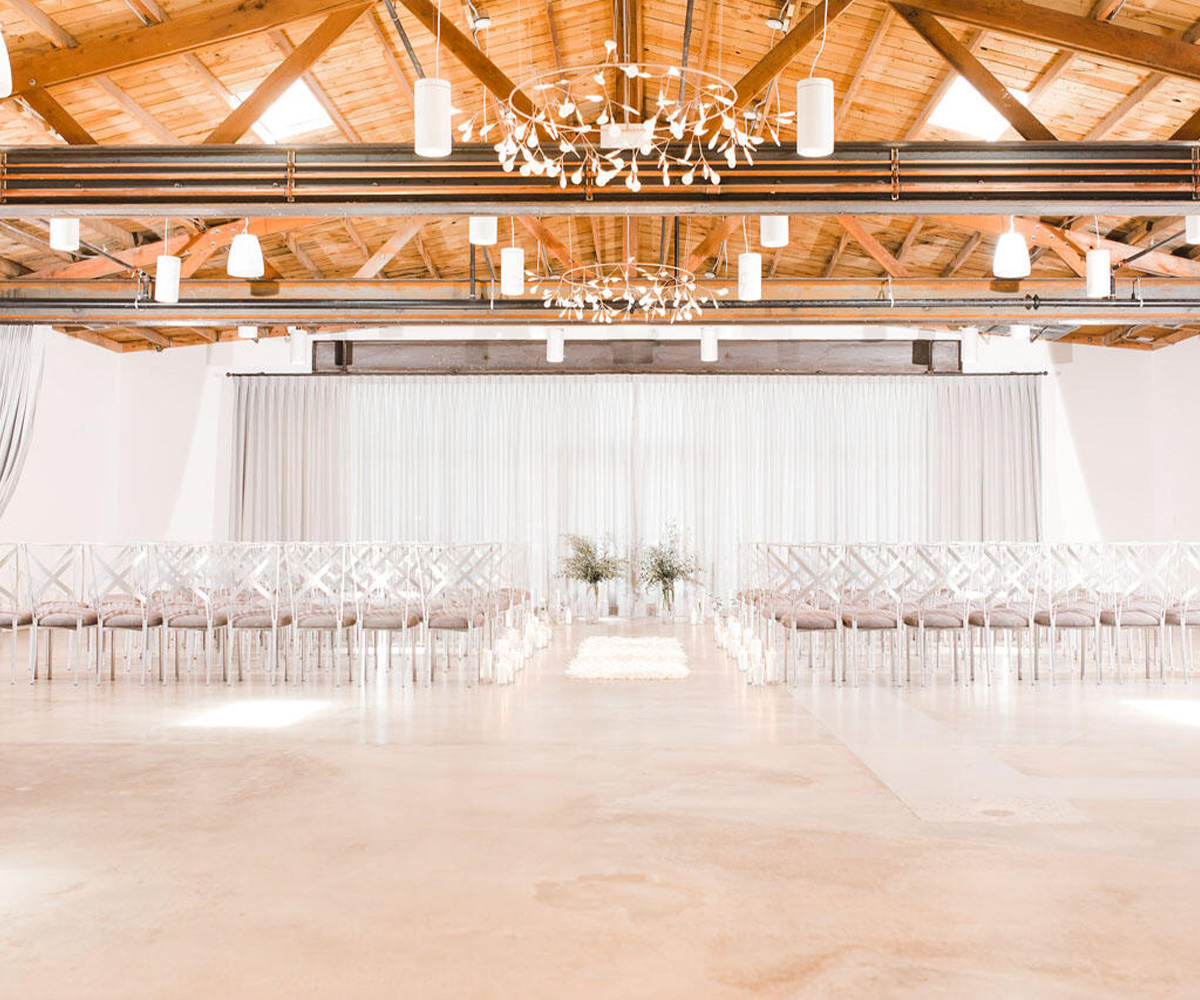 Rafters Room Ceremony - Clayton House by Wedgewood Weddings