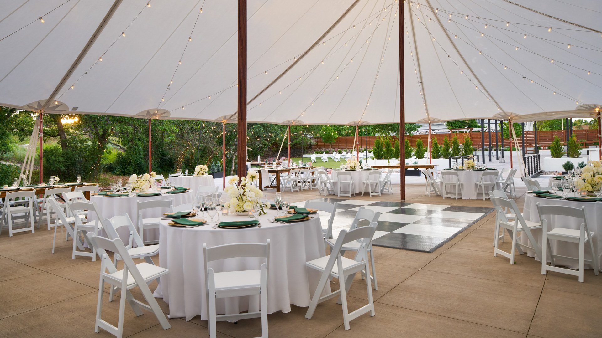 2 - Creekside Terrace - CRET - The Pavilion - Outdoor Reception