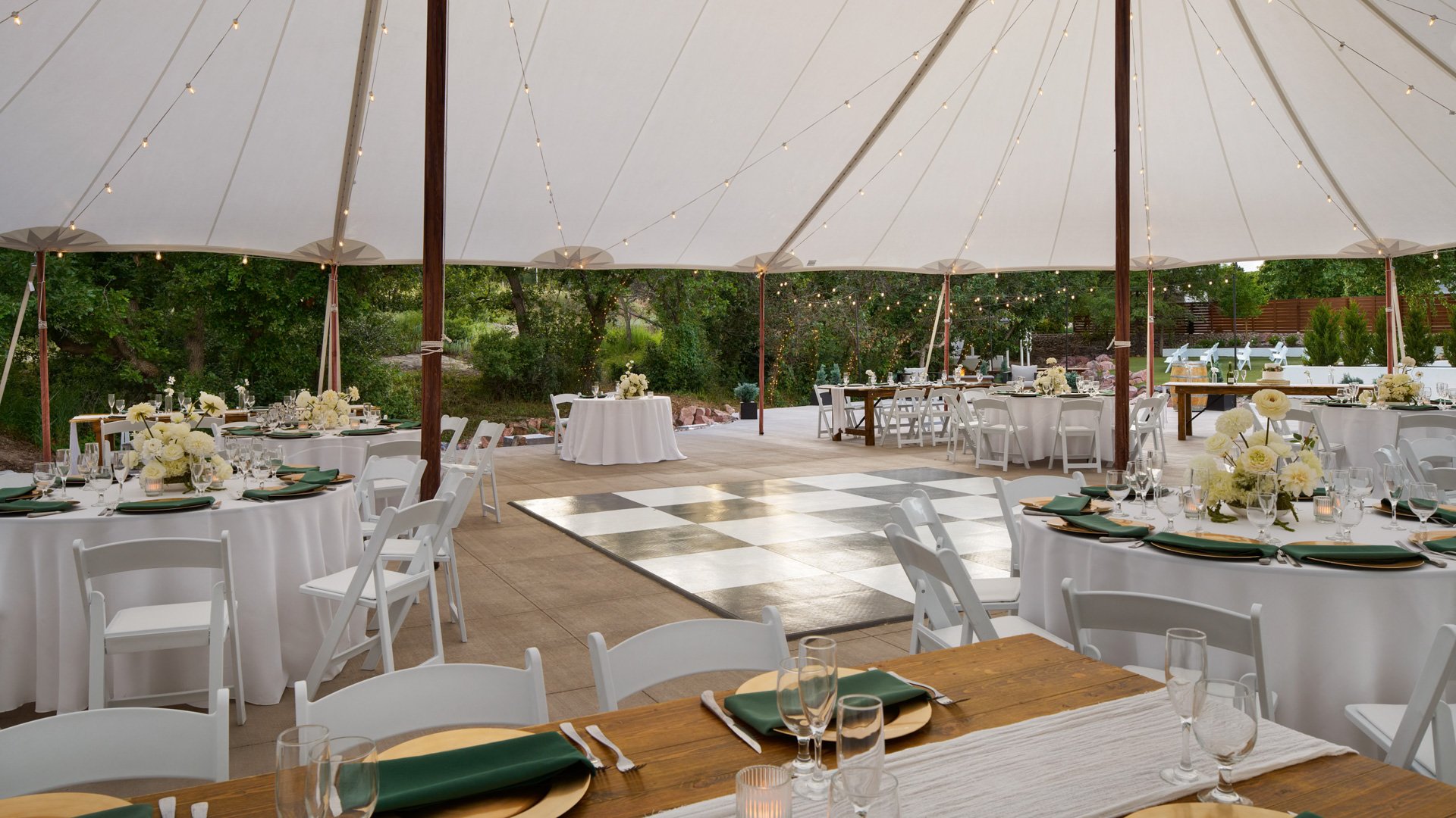 27 - Creekside Terrace - CRET - The Pavilion - Outdoor Reception