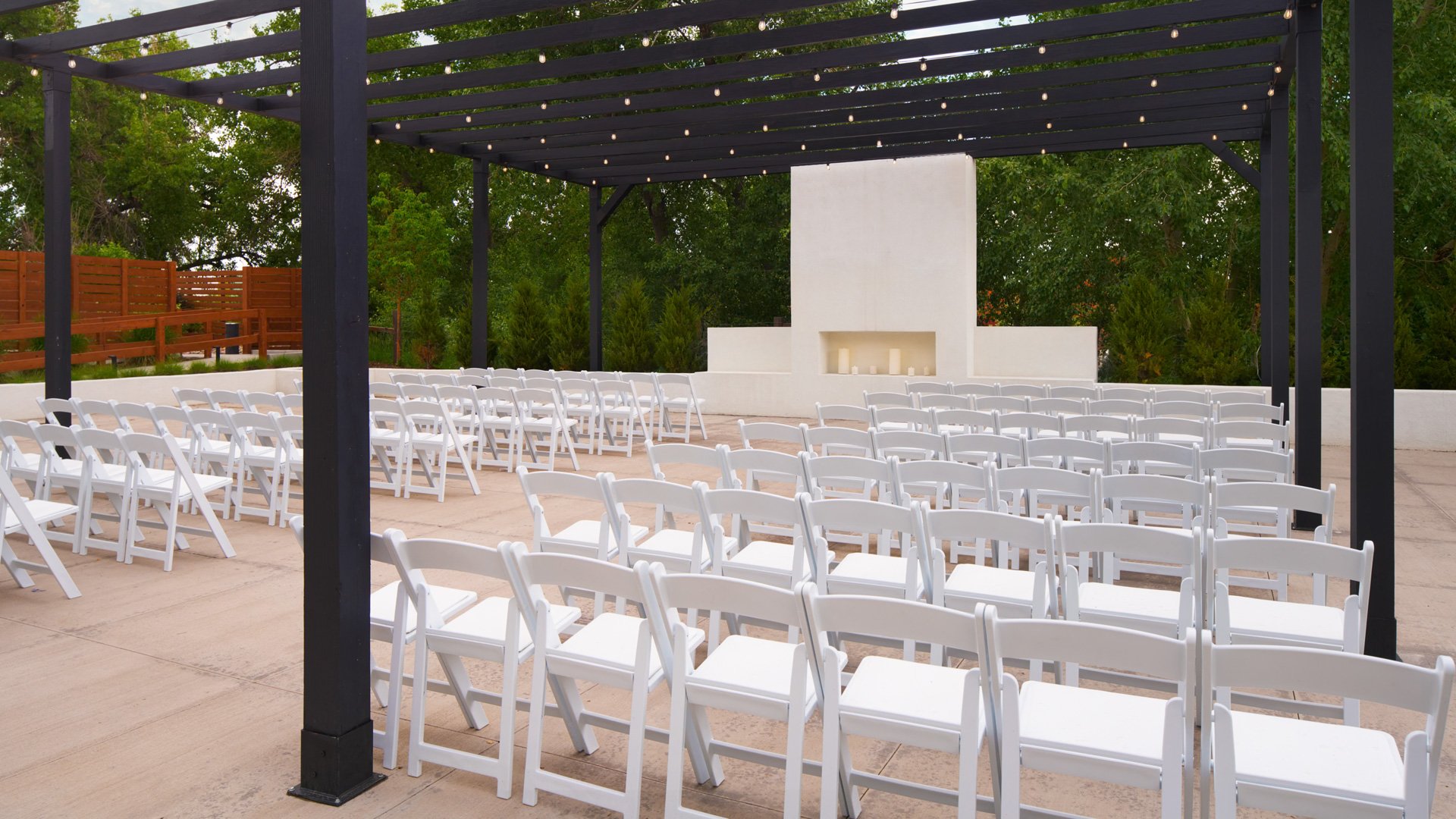 28 - Creekside Terrace - CRET - Skyview Patio - Outdoor Ceremony