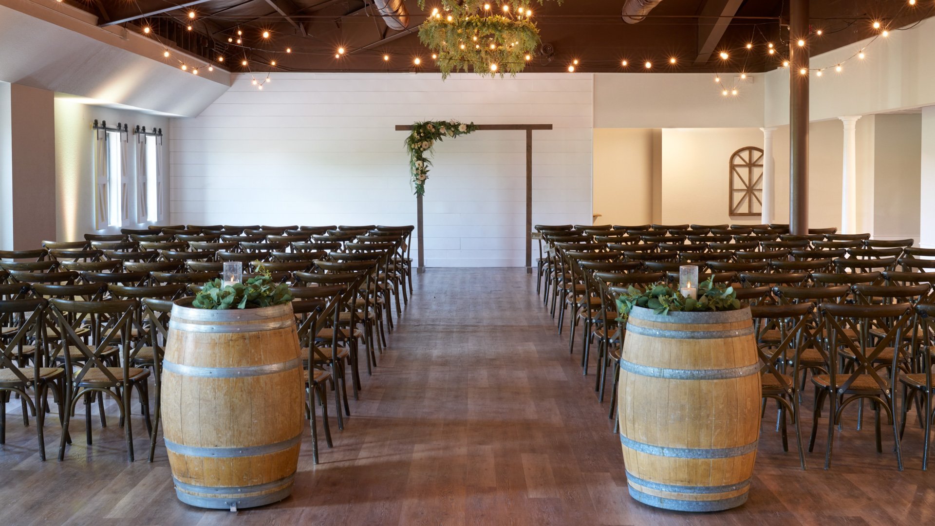 3 - Creekside Terrace - CRET - The Loft - Indoor Ceremony