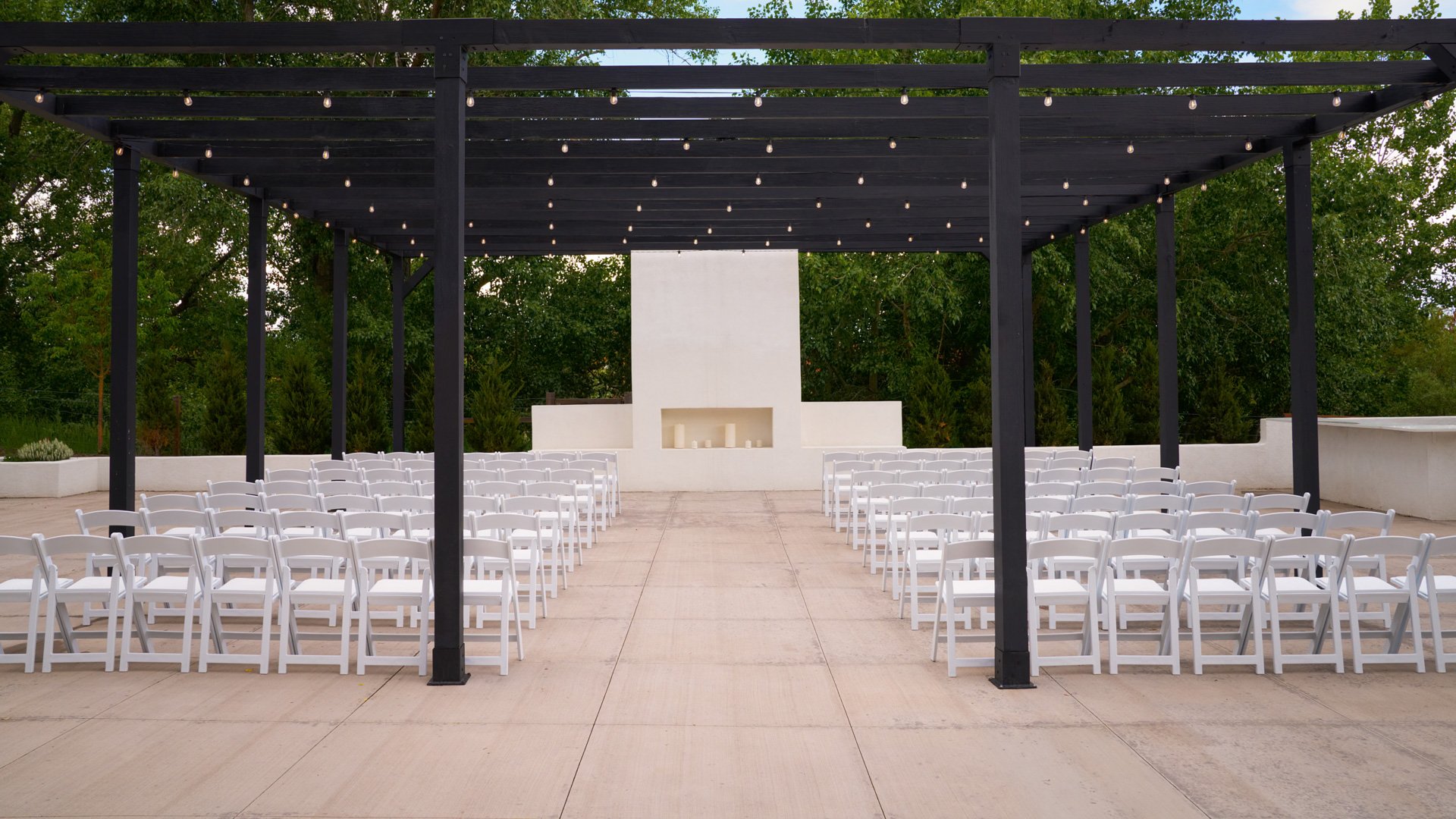 6 - Creekside Terrace - CRET - Skyview Patio - Outdoor Ceremony