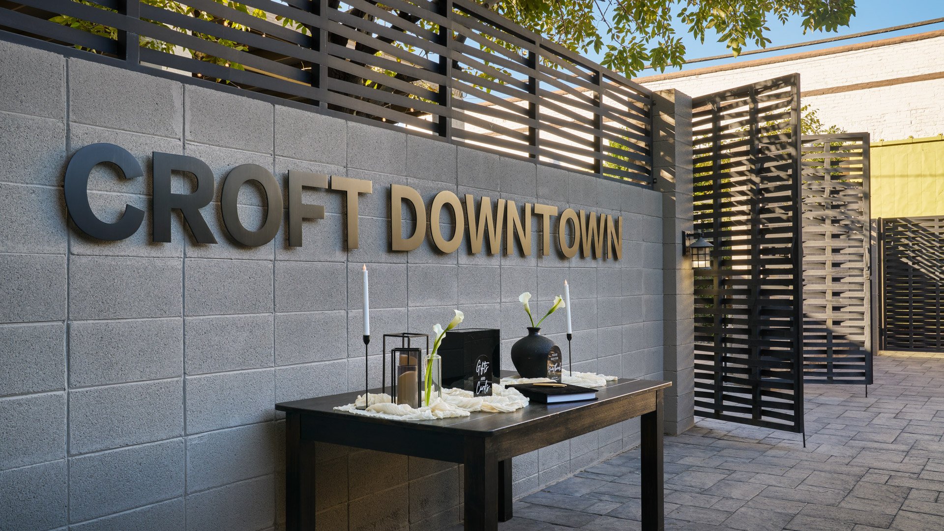 17 - Croft Downtown - CODO - The Patio - Cocktail Hour