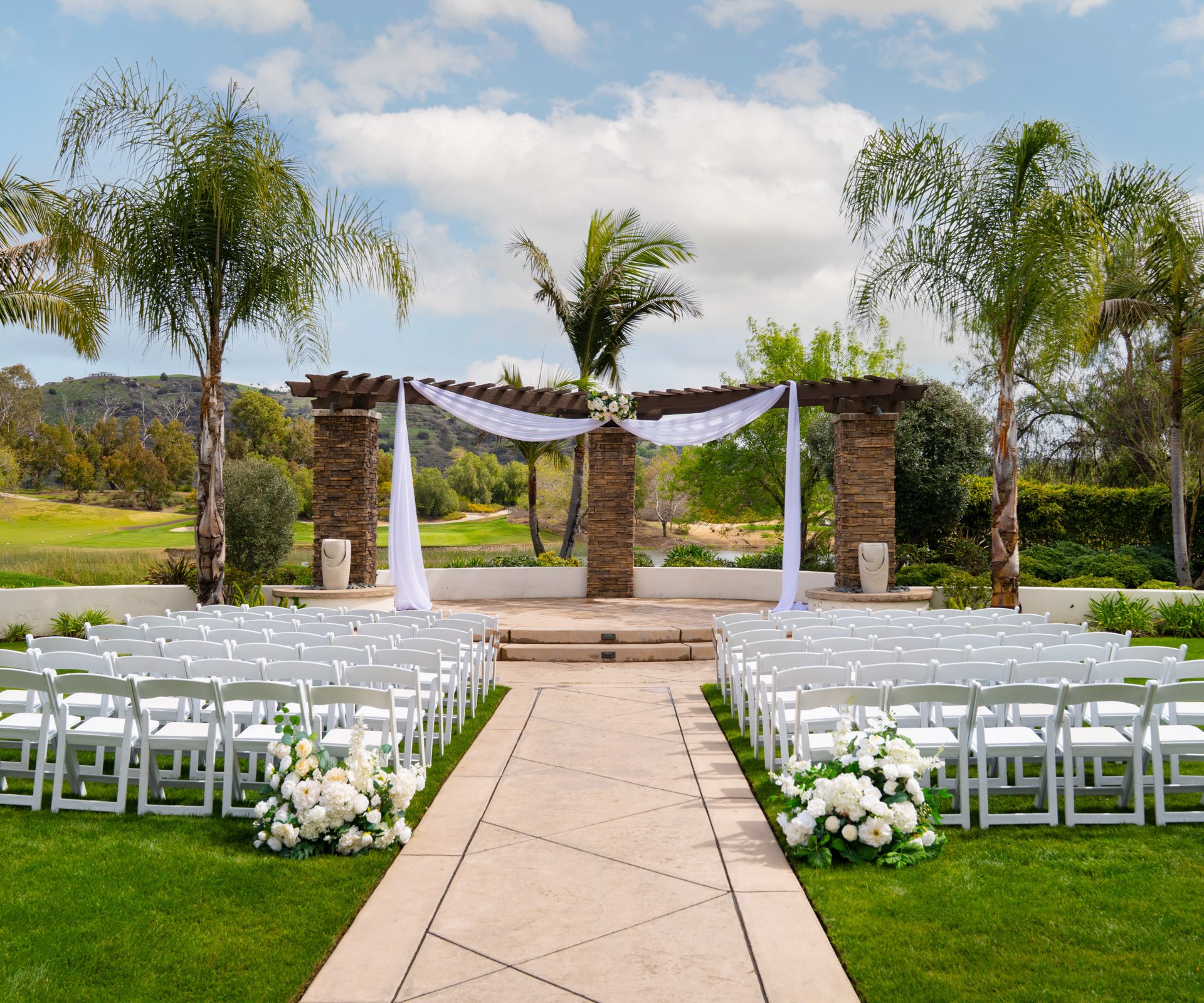 Fallbrook Estate Ceremony Arbor