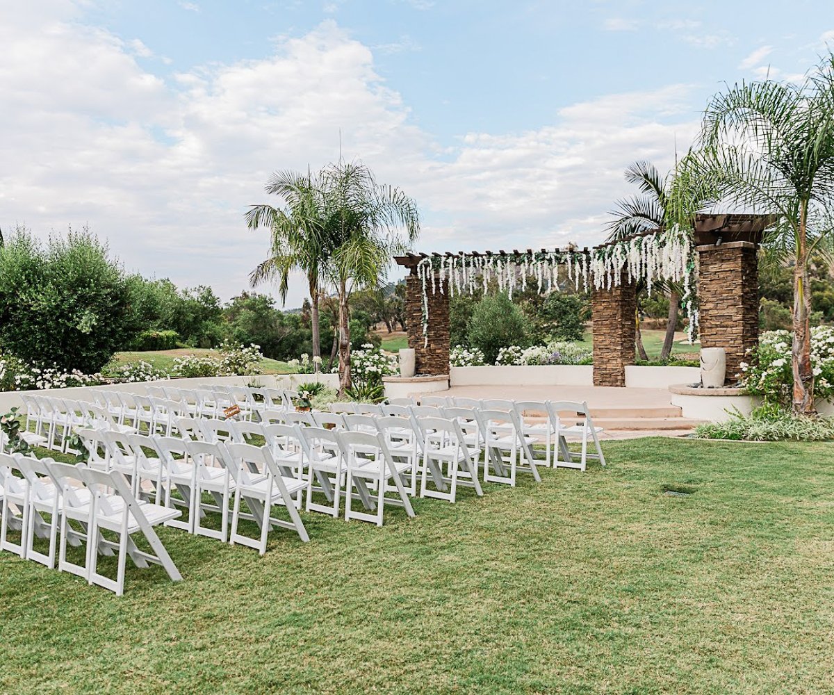 Lake view ceremony - Fallbrook Estate by Wedgewood Weddings