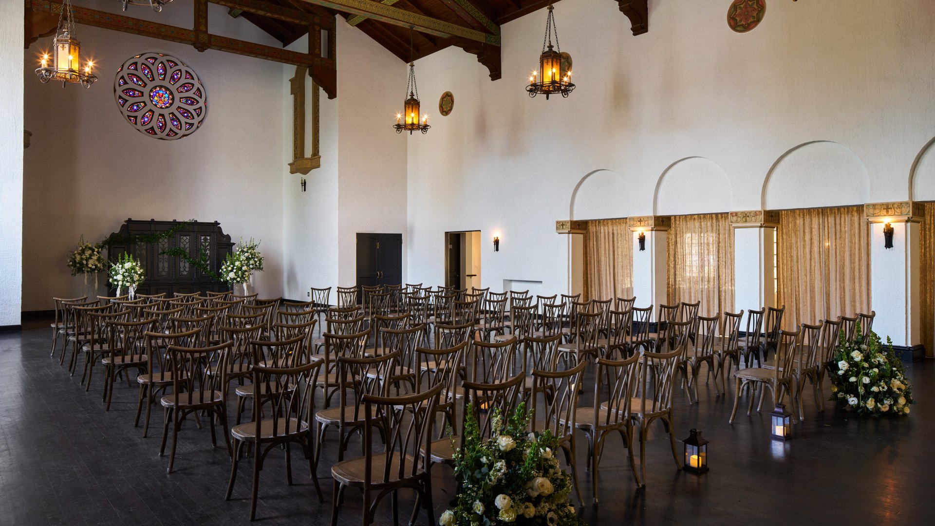10 - Fillmore Chapel - FICH - Mission Hall - Indoor Ceremony