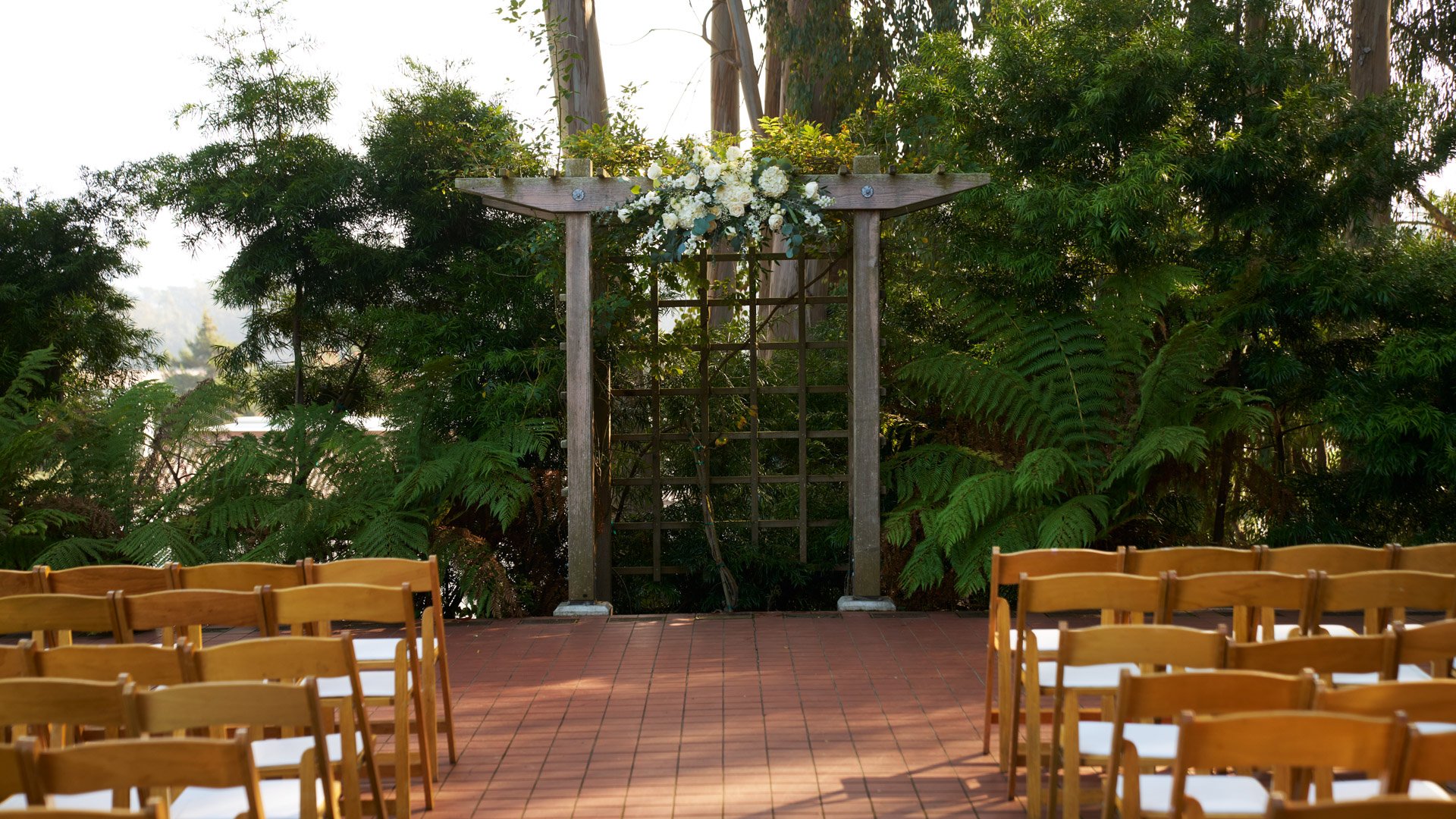 13 - Golden Gate Club - Presidio - GGC - Presidio Chapel - Outdoor Ceremony
