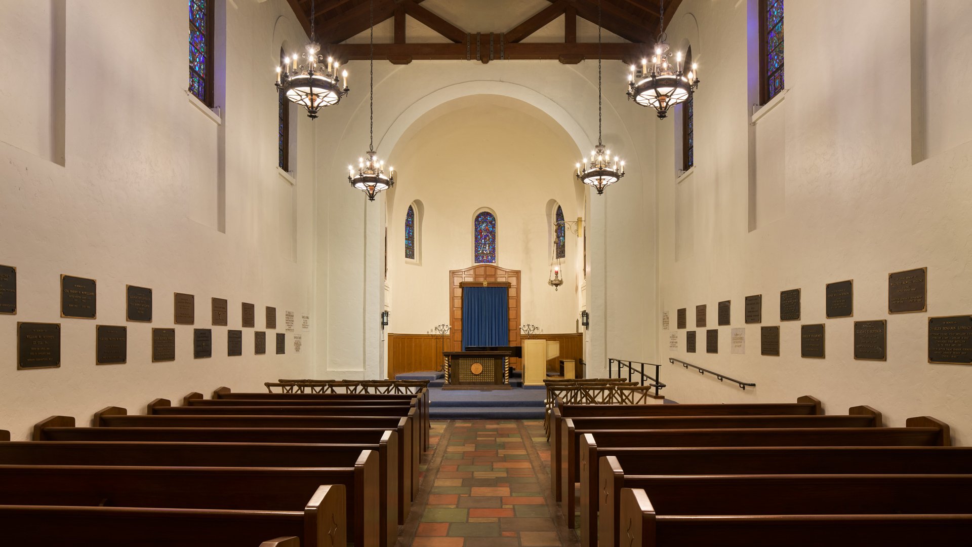 6 - Golden Gate Club - Presidio - GGC - Presidio Chapel - Indoor Ceremony